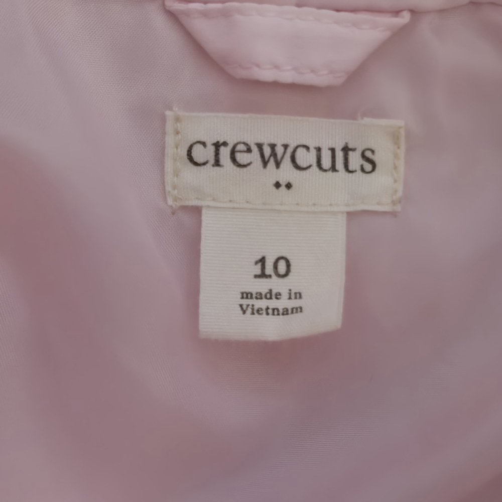 Crew Cuts / J Crew Pink Quilted Gitls Vest Size 10 *** Some Small Spots See Pics - Picture 2 of 7